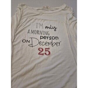 Altrd State Long Sleeve  Christmas Shirt Size Medium Rayon/spandex